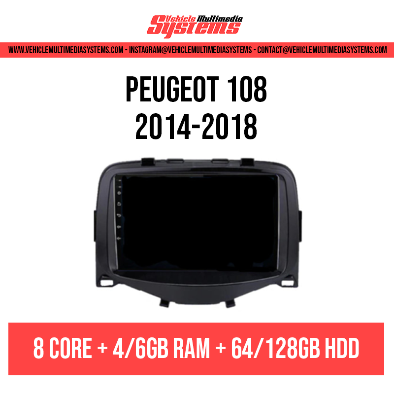 Peugeot 108 | 2014-2018 | Android Screen