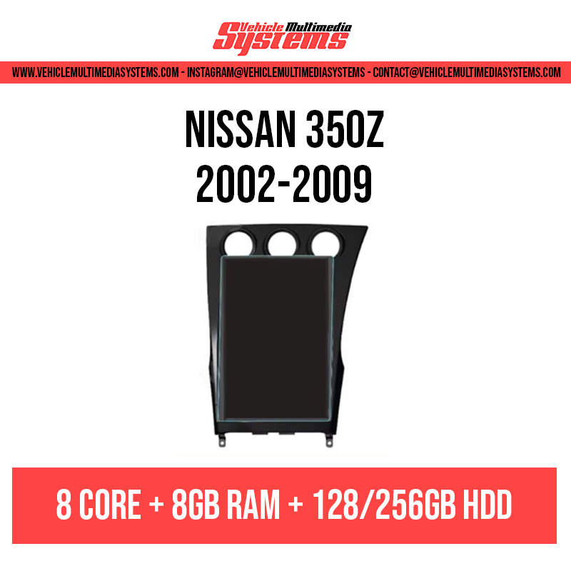 Nissan 350Z | 2002-2009 | Android Screen | Tesla Style