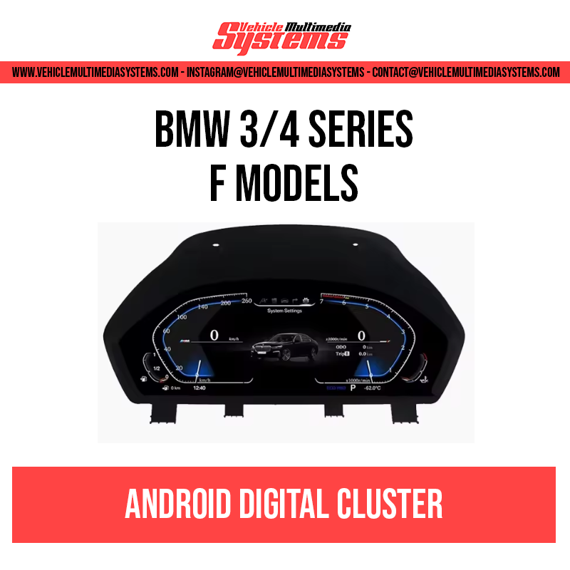 BMW 3 & 4 Series | F Series | Digital Cluster