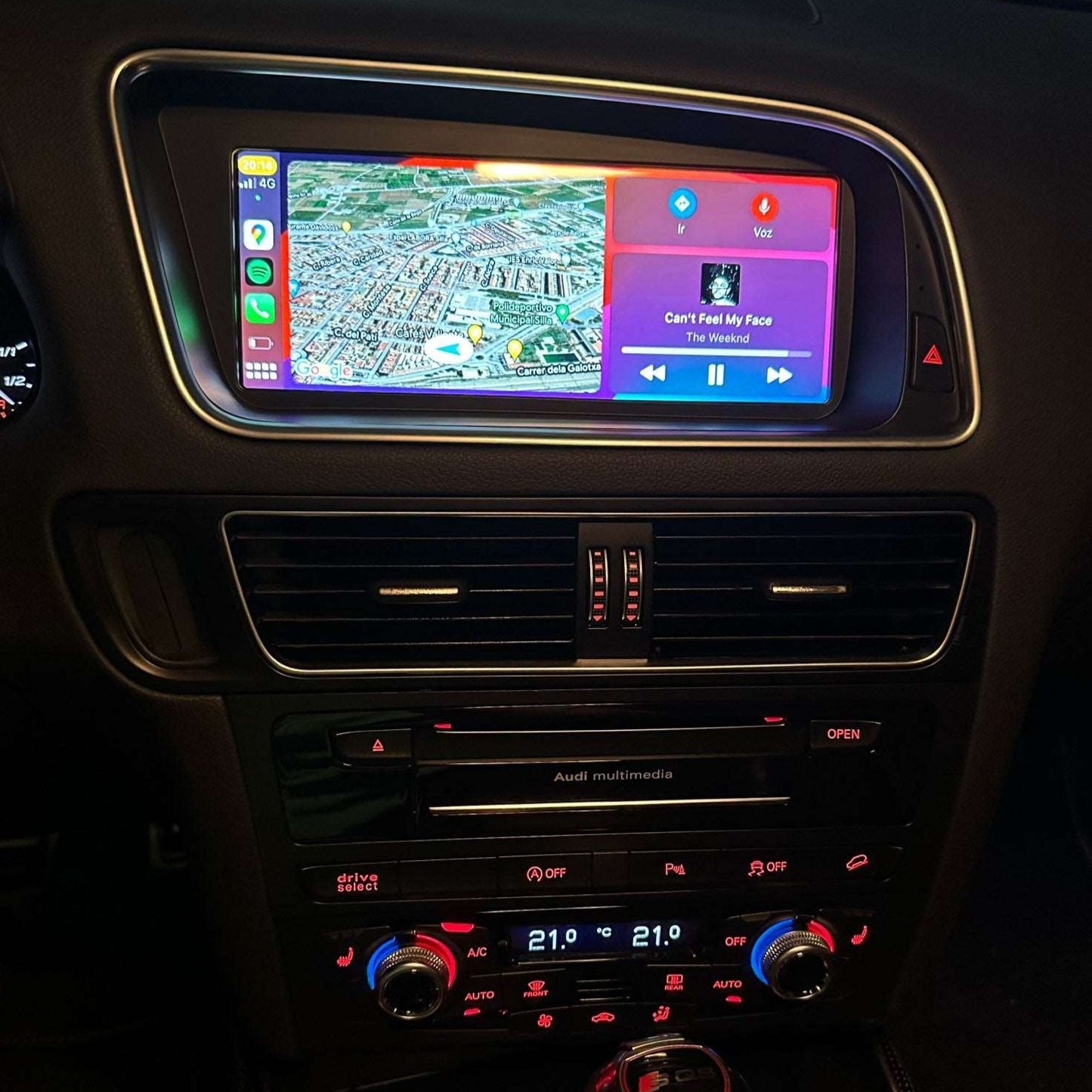 Audi Q5 | 2009-2017 | Android Screen