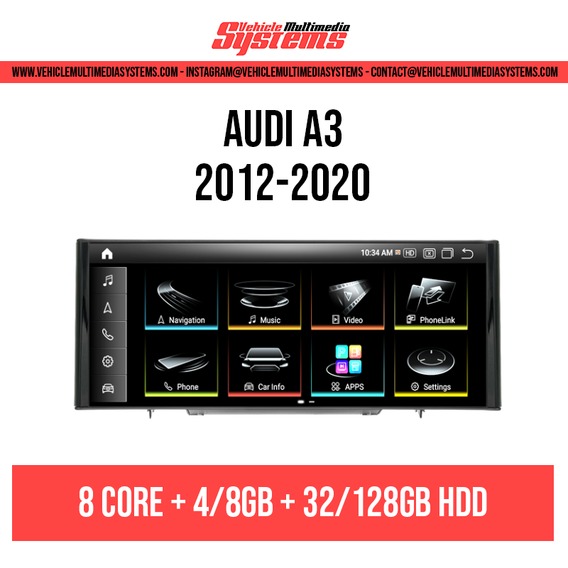 Audi A3 | 2012-2020 | Pantalla Android