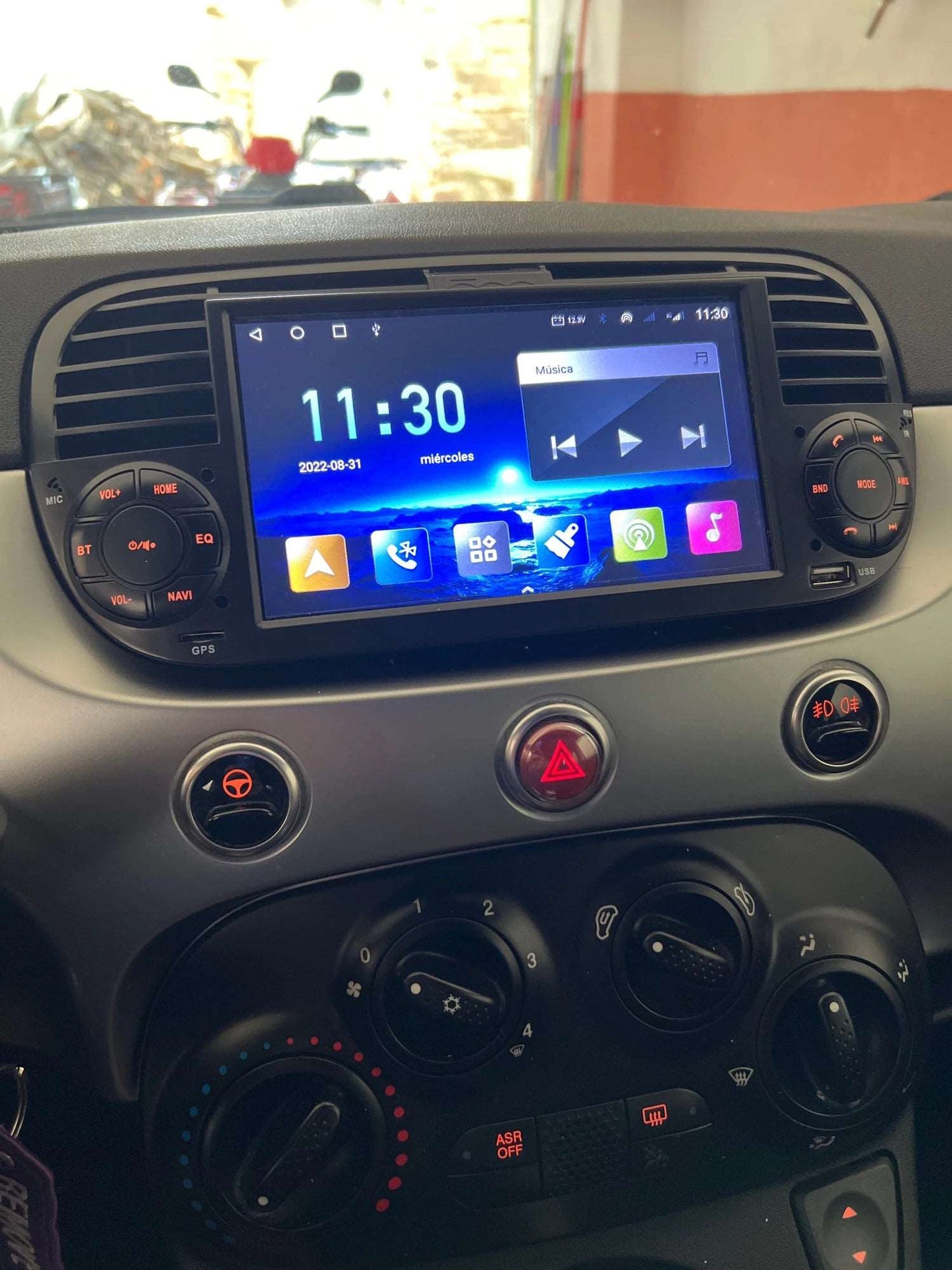 Fiat 500 | 2007-2015 | Android Screen VMS