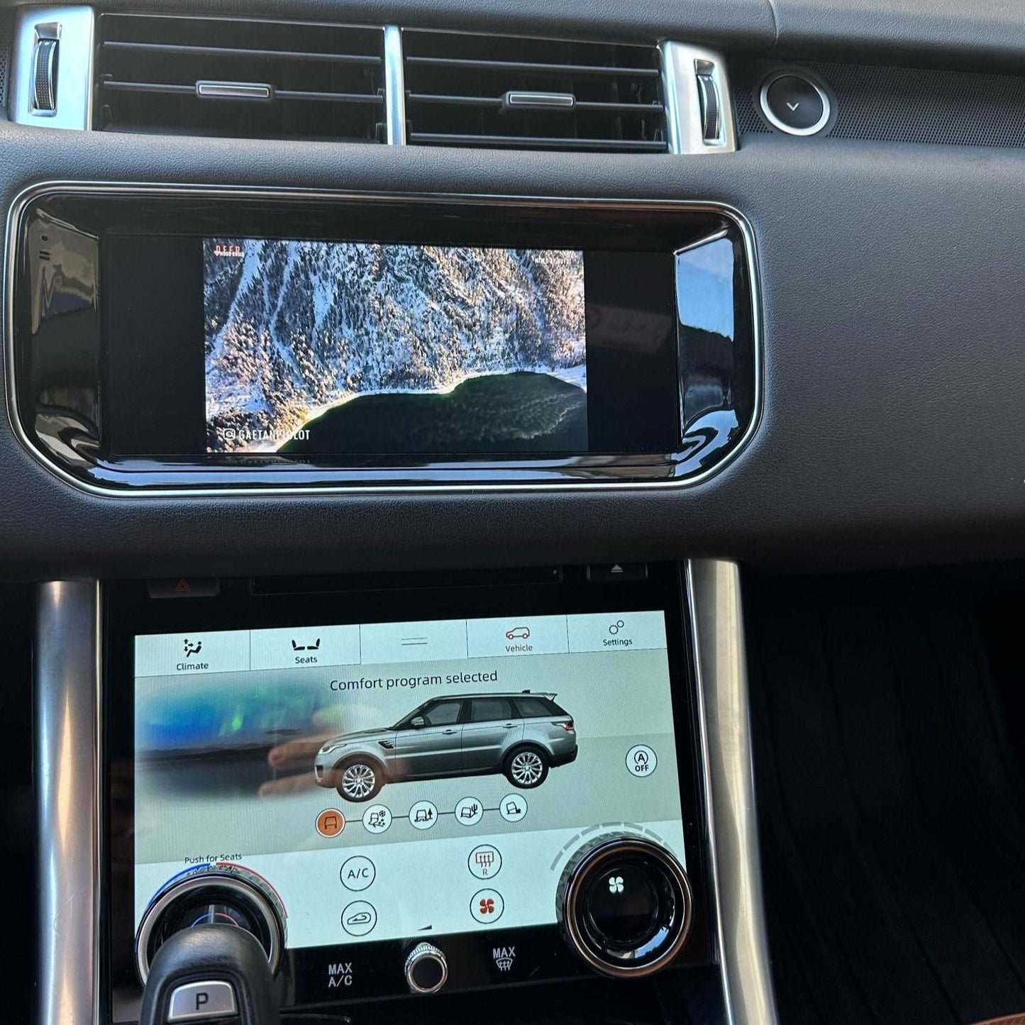 Land Rover Range Rover Sport | 2013-2017 | Android Screen + AC Panel