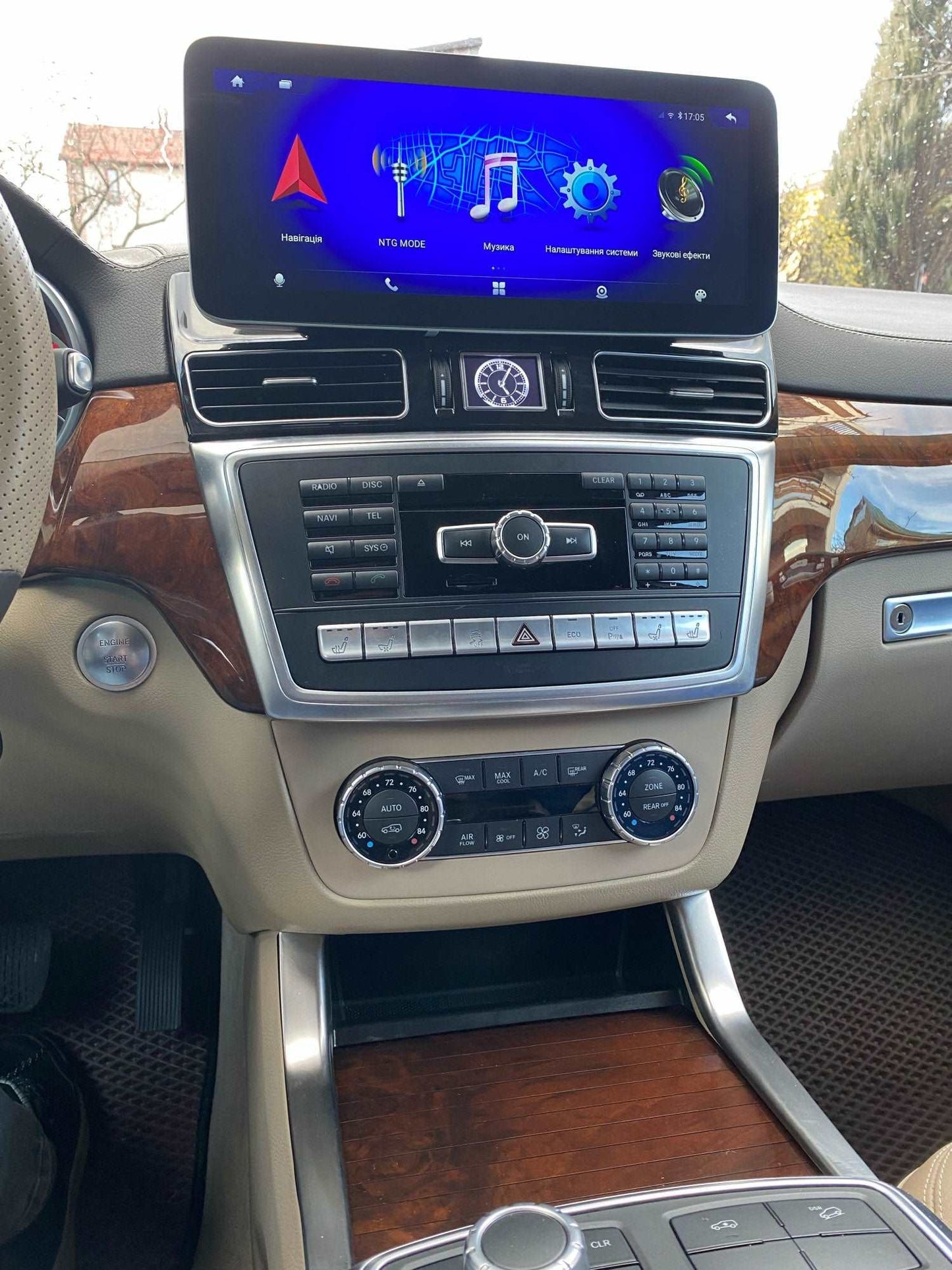 Mercedes-Benz GL/ML/GLE-Class | 2012-2020 | Android Screen