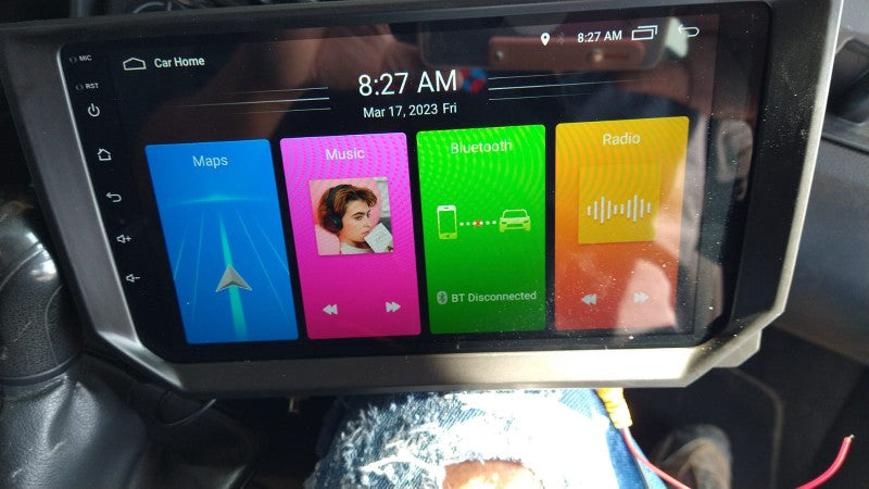 Seat ibiza android screen retrofit from Vehicle Multimedia Systems