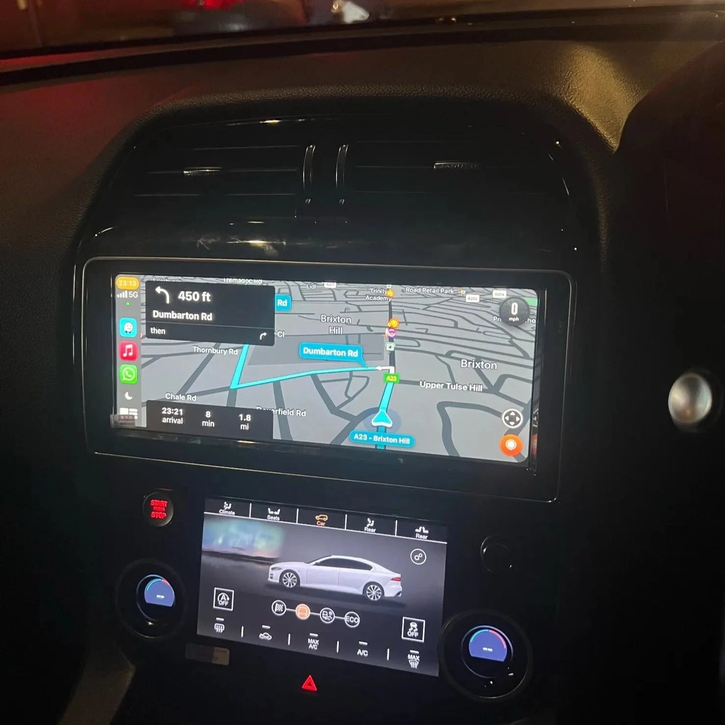 Jaguar F-Pace | 2016-2019 | Android Screen + AC Panel