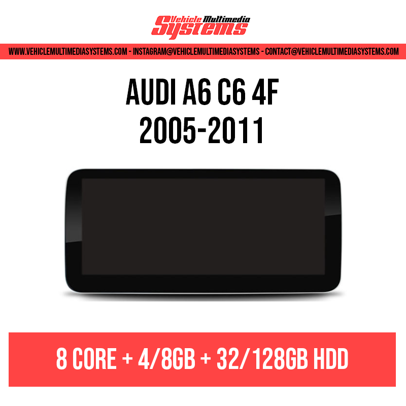 Audi A6 C6 4F | 2005-2011 | Android Screen
