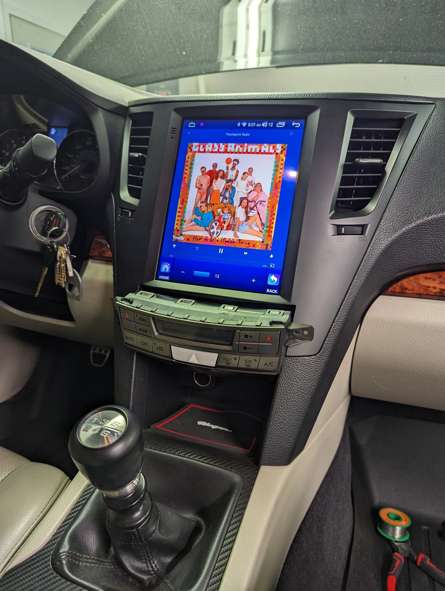 Subaru Outback | 2009-2014 | Android Screen | Tesla Style