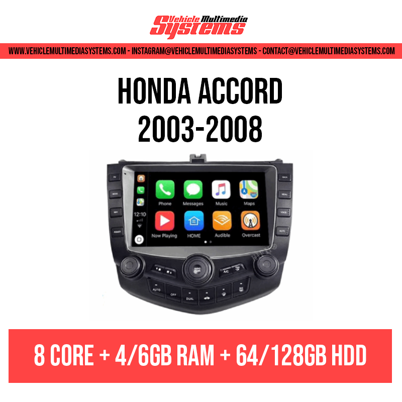 Honda Accord | 2003-2008 | Pantalla Android