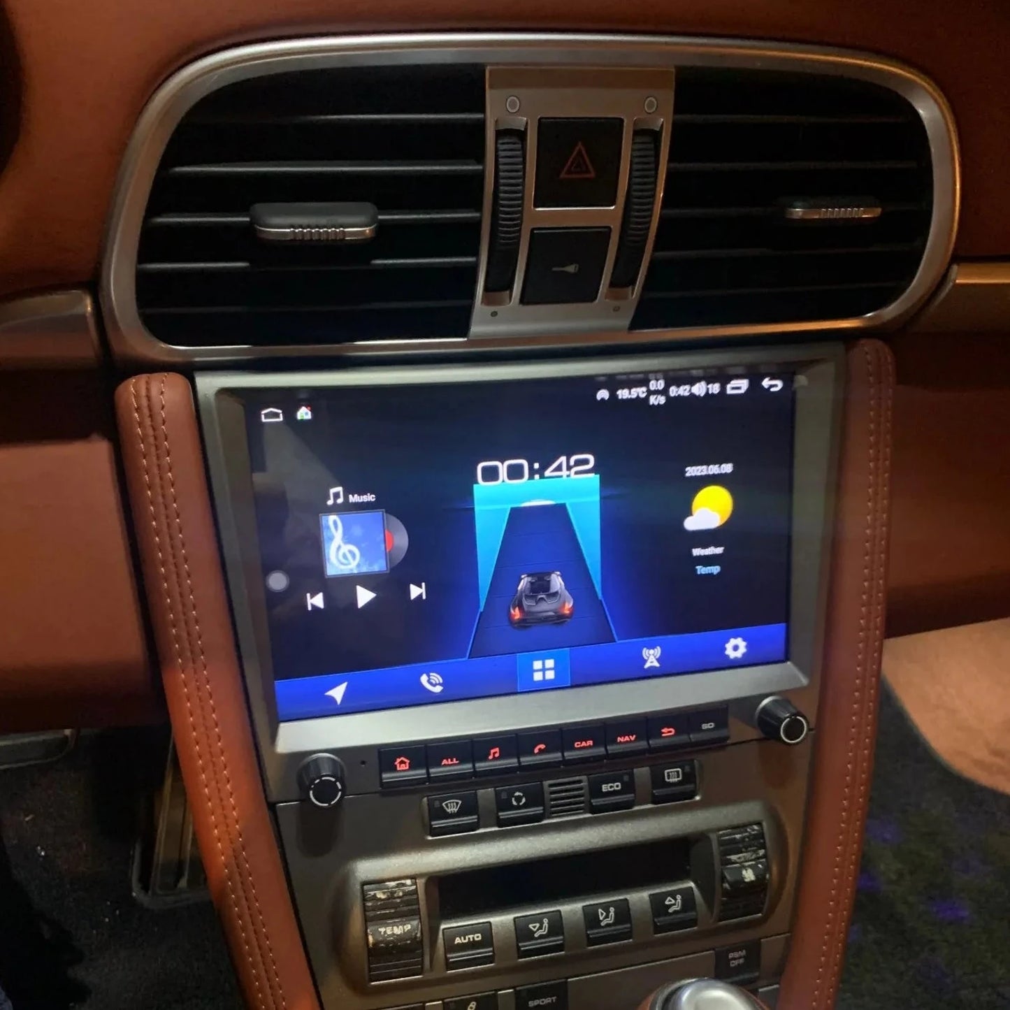 Porsche 911 Carrera/Turbo | 2005-2012 | Pantalla Android