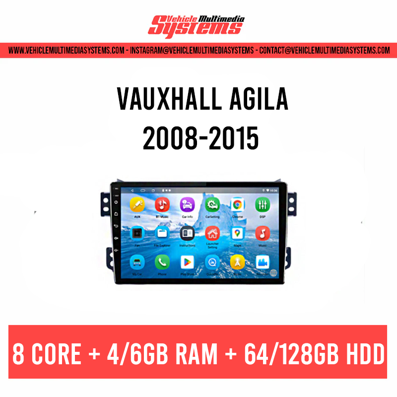 Vauxhall Agila | 2008-2015 | Android Screen