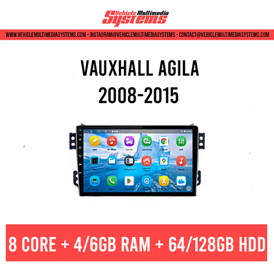 Vauxhall Agila | 2008-2015 | Android Screen