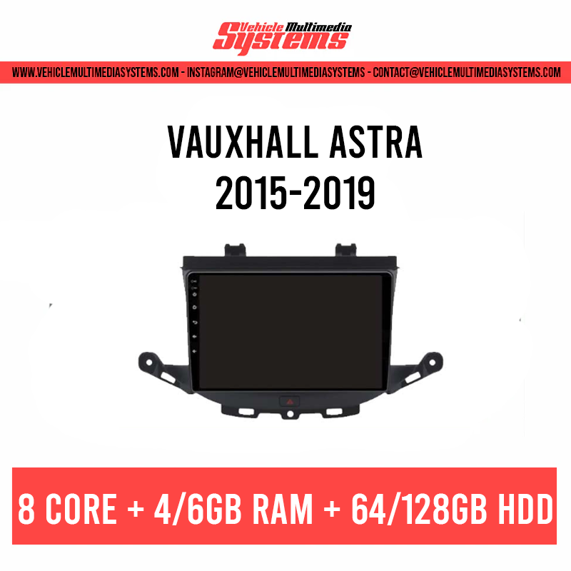 Vauxhall Astra | 2015-2019 | Pantalla Android