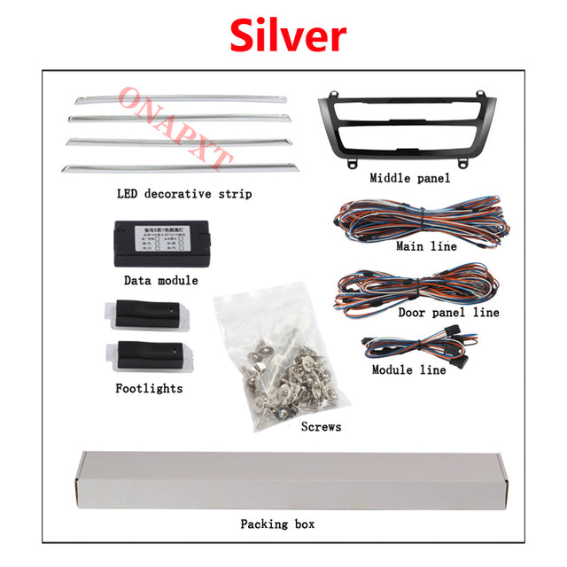 BMW 3 Series | F30 F31 F35 | Ambient Light Kit Vehicle Multimedia Systems