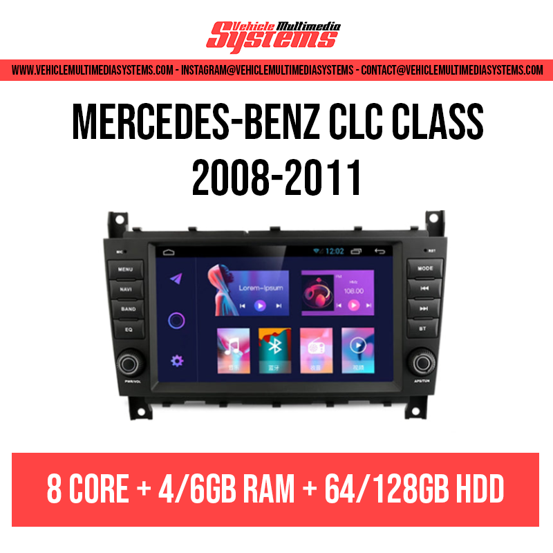 Mercedes-Benz Clase CLC | 2008-2011 | Pantalla Android