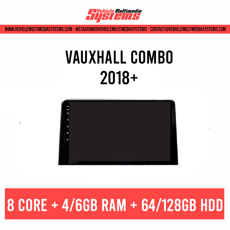 Vauxhall Combo | 2018+ | Android Screen