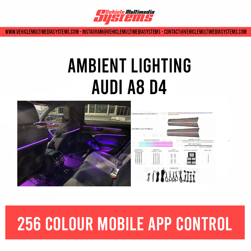Audi A8 | D4 | OEM Style Ambient Lighting Kit