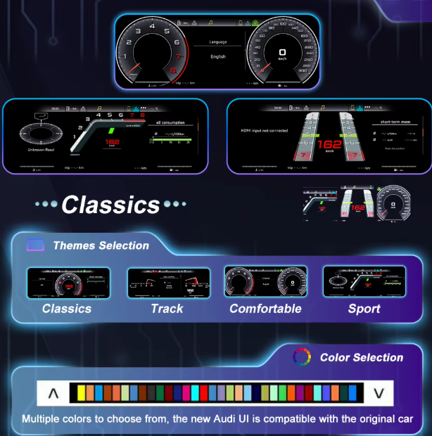 Audi A/S/RS3 | 8V | Digital Cluster