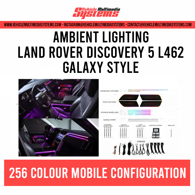 Land Rover Discovery 5 | L462 | Galaxy Style Ambient Lighting Kit