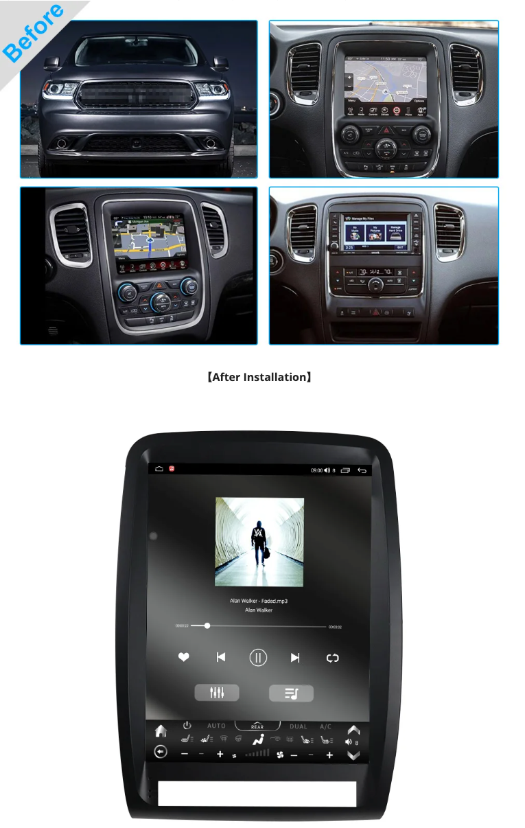 Dodge Durango | 2012-2019 | Pantalla Android