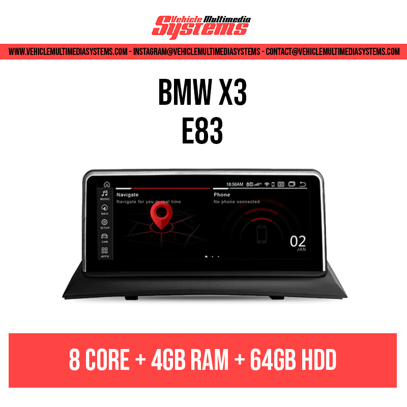 BMW X3 | E83 | Pantalla Android