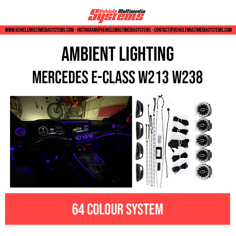 Mercedes-Benz E Class | W213 W238 | Ambient Lighting Kit
