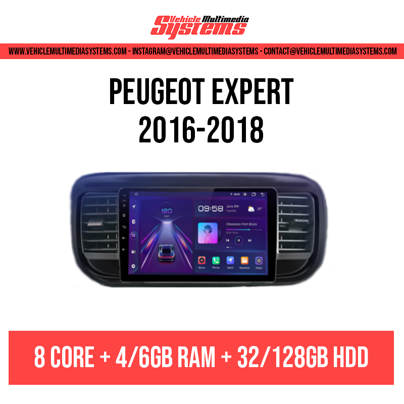 Peugeot Expert | 2016-2018 | Pantalla Android
