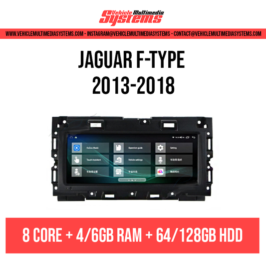 Jaguar F-Type | 2013-2018 | Android Screen