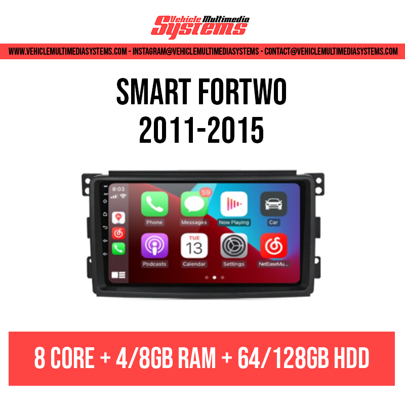 Smart Fortwo | 2011-2015 | Pantalla Android