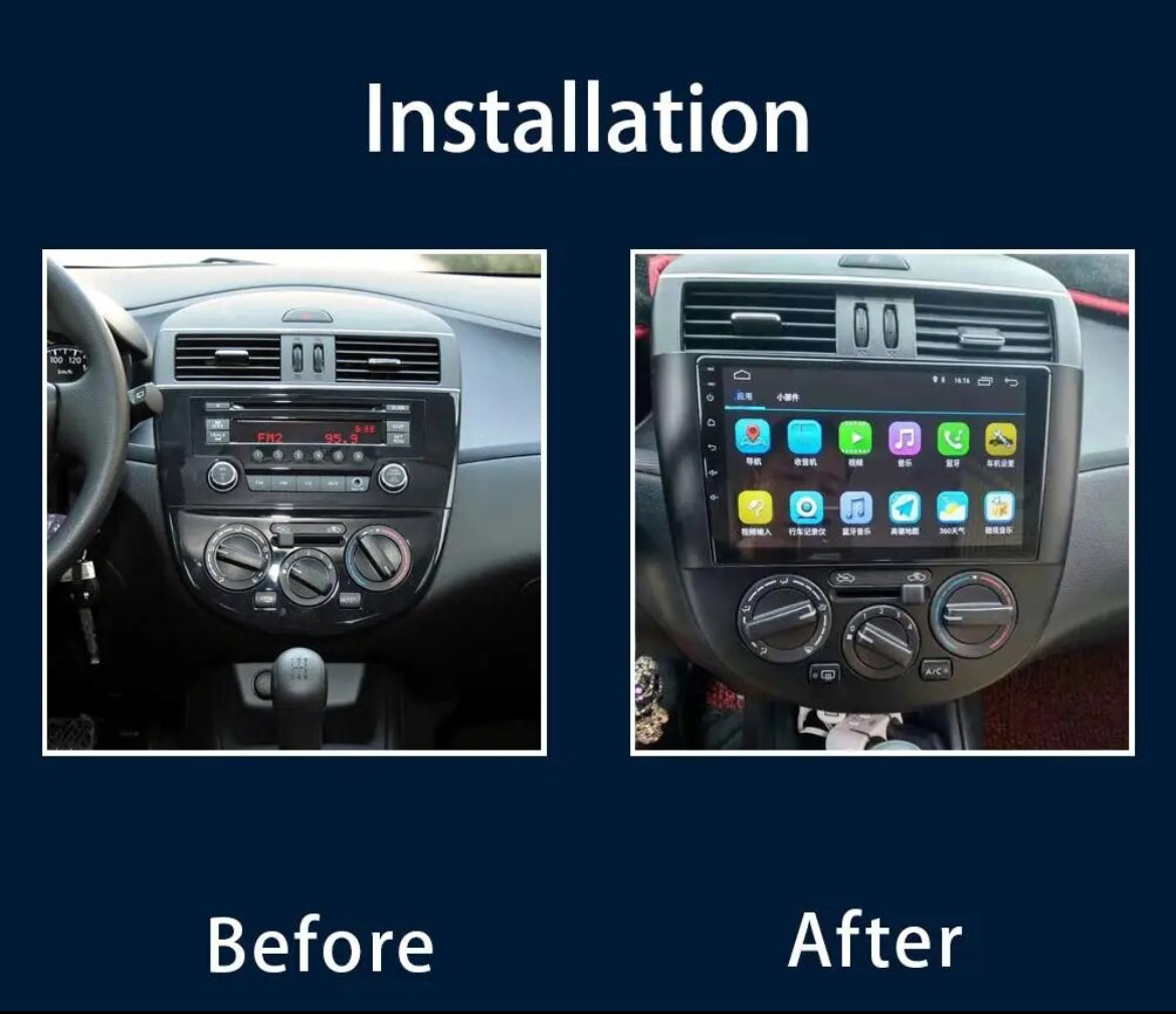 Nissan (Tiida) Pulsar | 2011-2014 | Android Screen