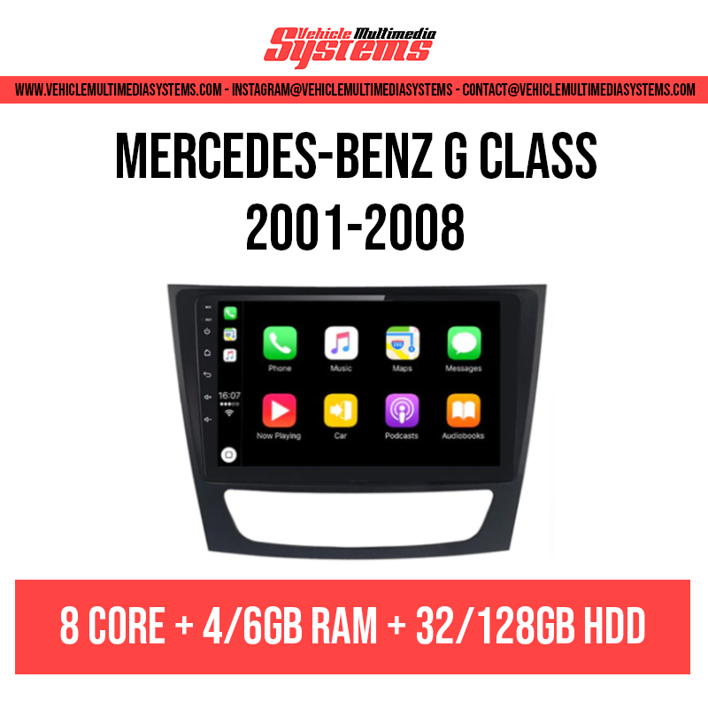 Mercedes-Benz Clase G | 2001-2008 | Pantalla Android