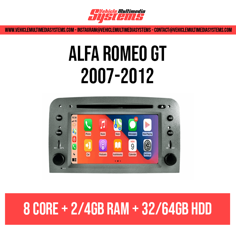 Alfa Romeo GT | 2007-2012 | Pantalla Android