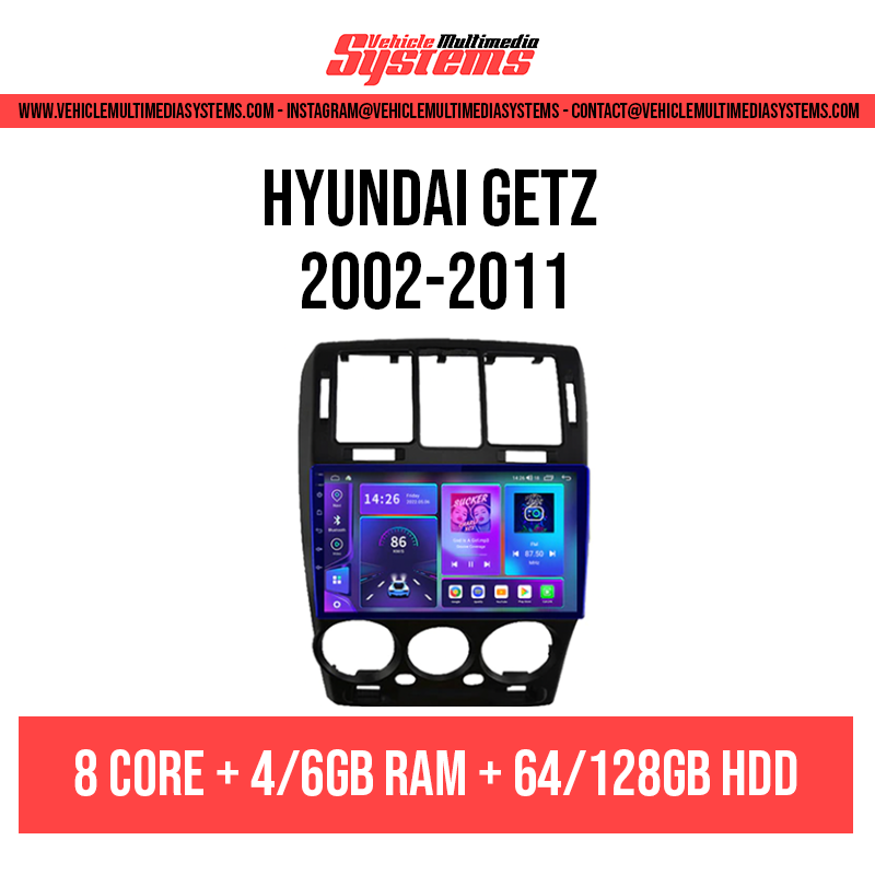 Hyundai Getz | 2002-2011 | Pantalla Android