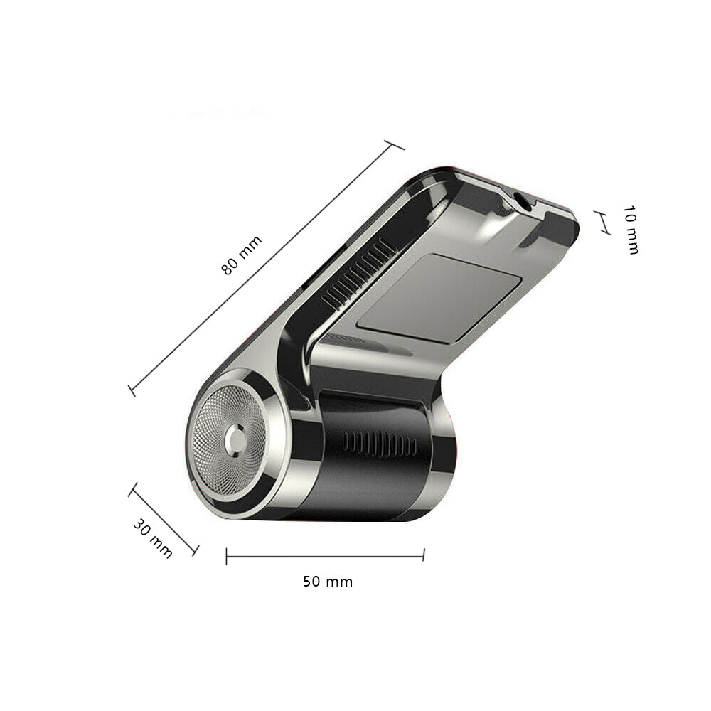 HD Front Dashcam for Android Screens | Wi-Fi | Includes SD Card