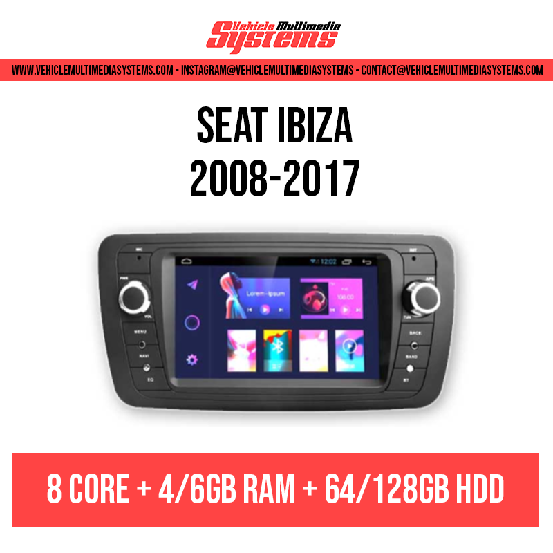 Seat Ibiza | 2008-2017 | Pantalla Android