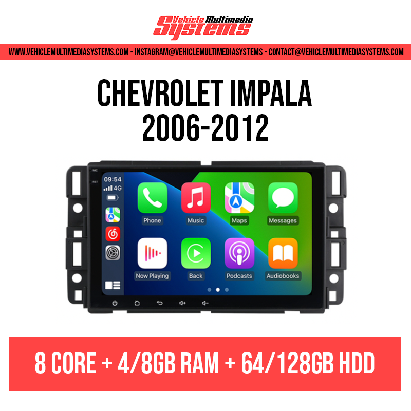 Chevrolet Impala | 2006-2012 | Pantalla Android