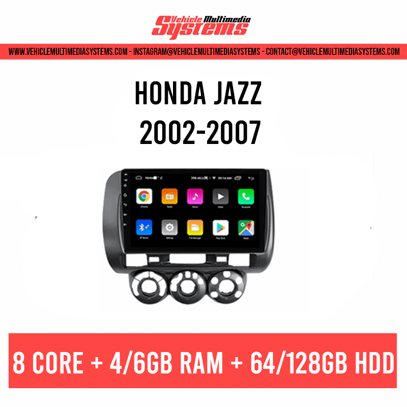 Honda Jazz | 2002-2007 | Pantalla Android