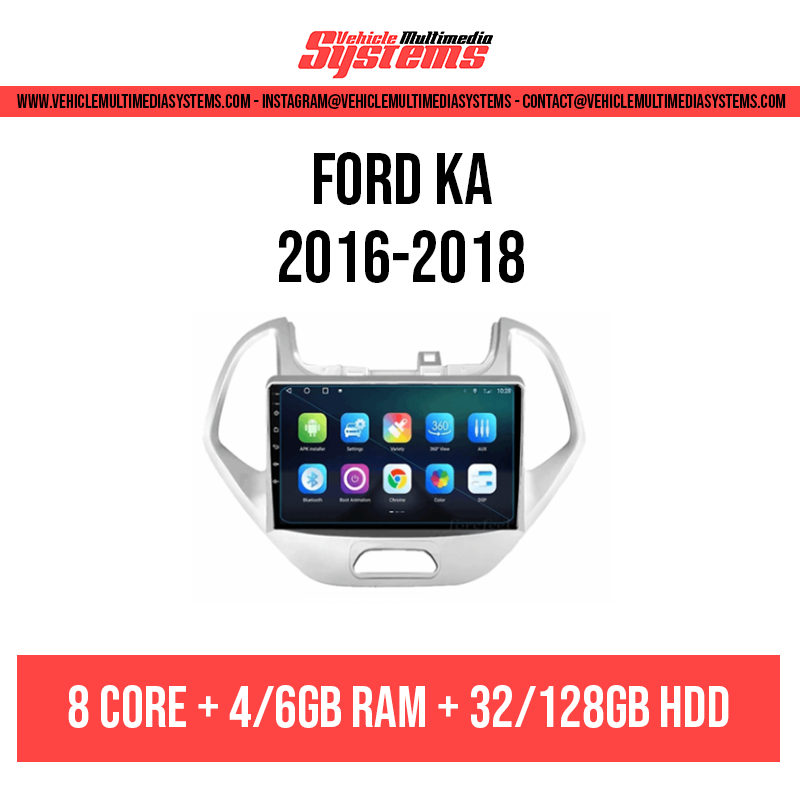 Ford KA | 2016-2018 | Android Screen