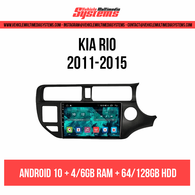 Kia Rio | 2011-2015 | Android Screen VMS