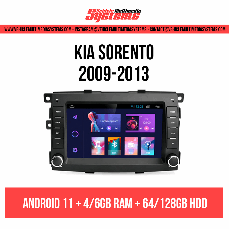 Kia Sorento | 2009-2013 | Android Screen VMS