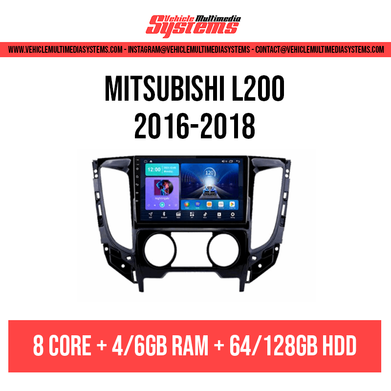 Mitsubishi L200 | 2016-2018 | Pantalla Android
