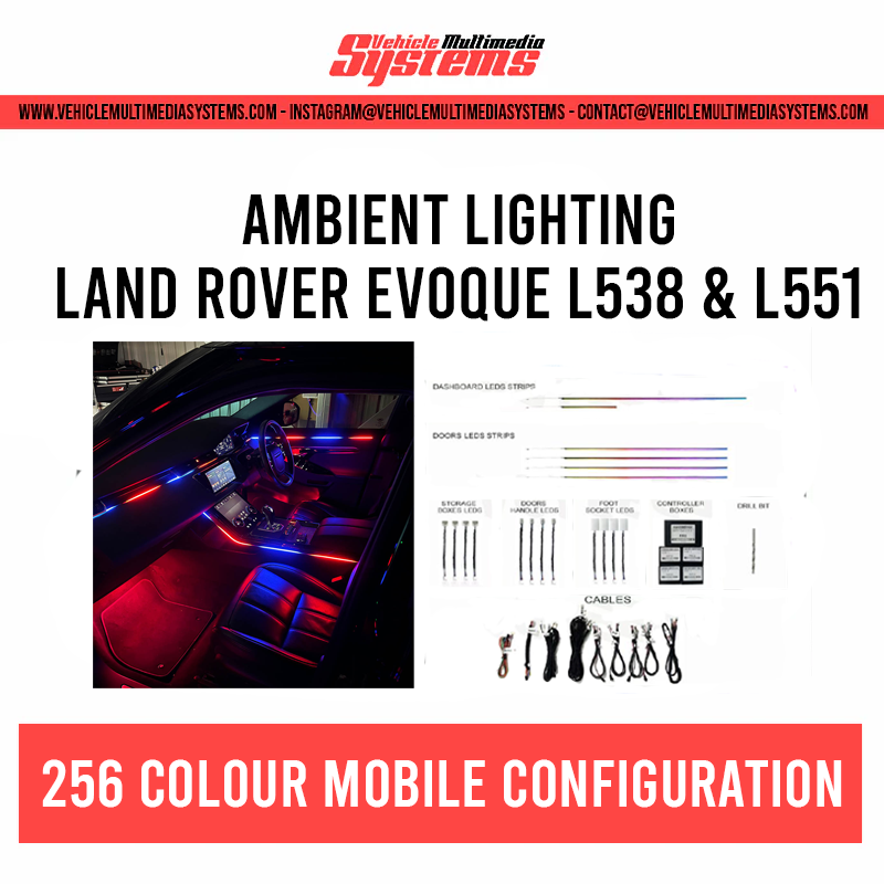 Land Rover Evoque | L538 & L551 | OEM Style Ambient Lighting Kit