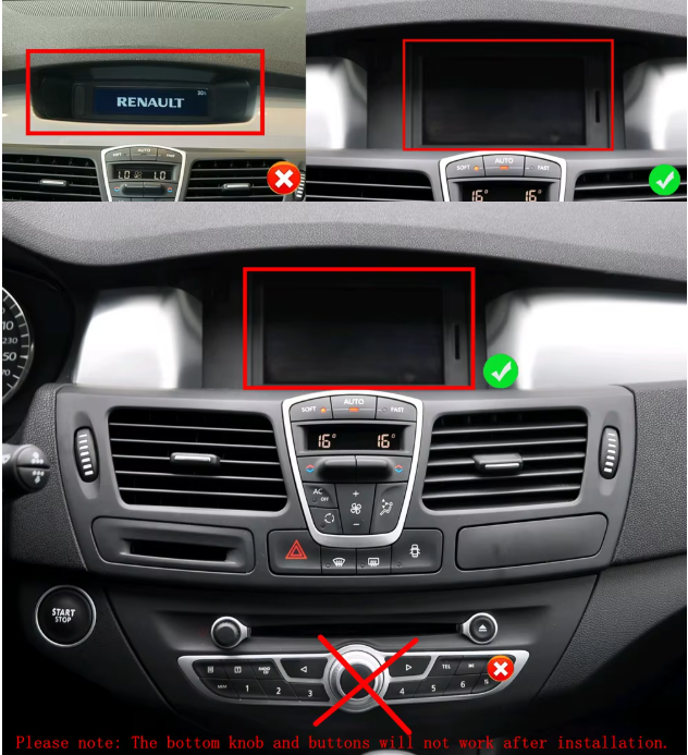 Renault Laguna | 2008-2015 | Android Screen