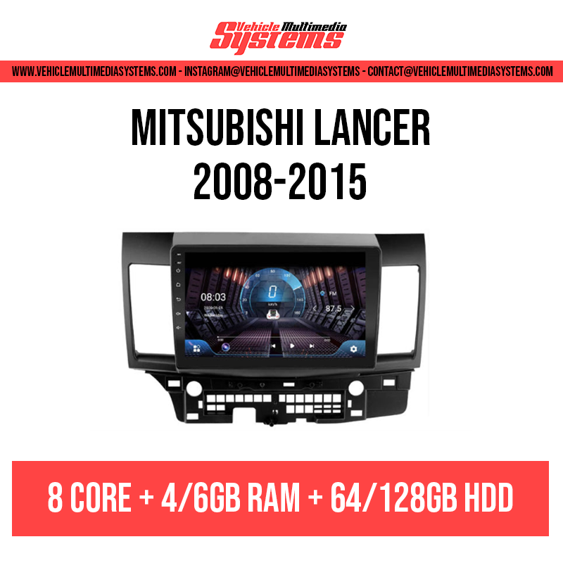Mitsubishi Lancer | 2008-2015 | Android Screen