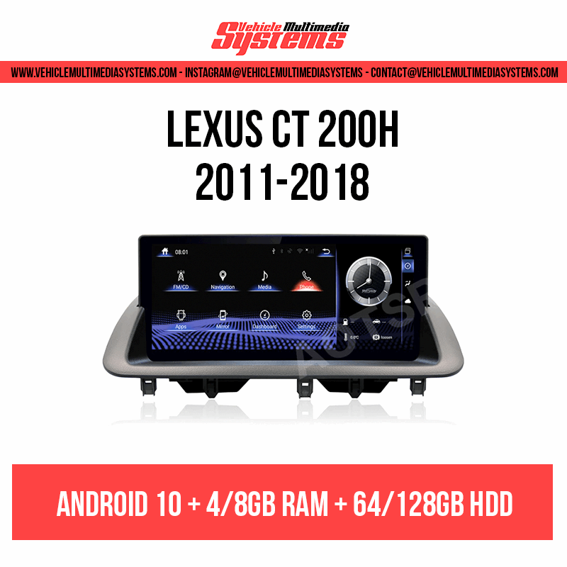Lexus CT 200h | 2011-2018 | Android Screen VMS