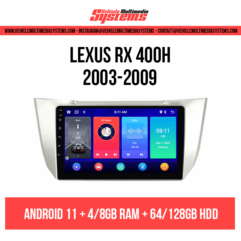 Lexus RX 400h | 2003-2009 | Android Screen VMS