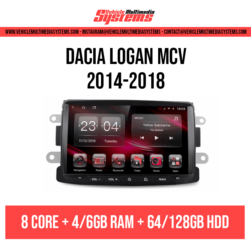 Dacia Logan MCV | 2014-2018 | Pantalla Android