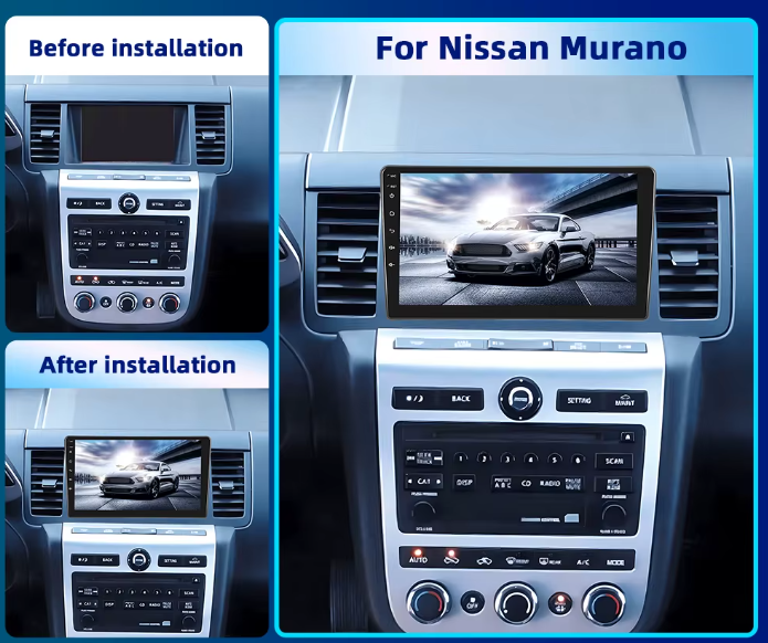 Nissan Murano | 2004-2008 | Android Screen