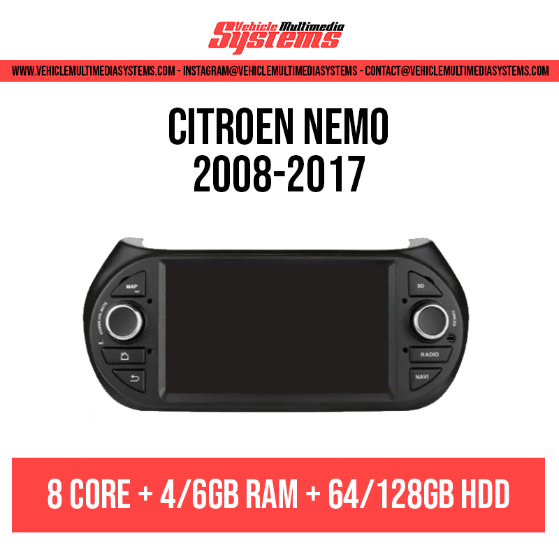 Citroen Nemo | 2008-2017 | Pantalla Android
