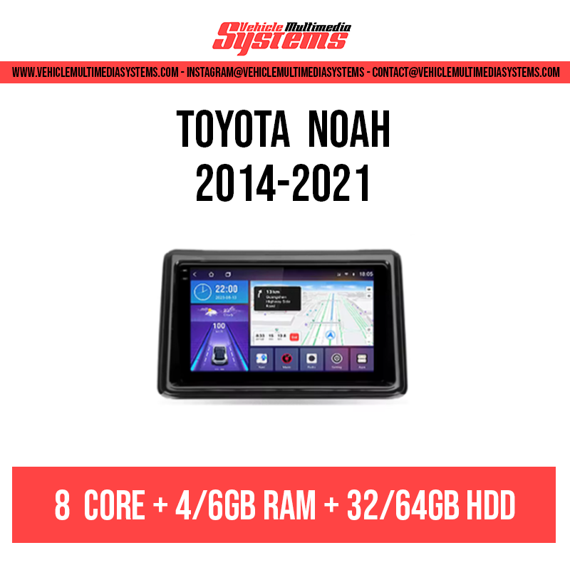 Toyota Noah | 2014-2021 | Android Screen